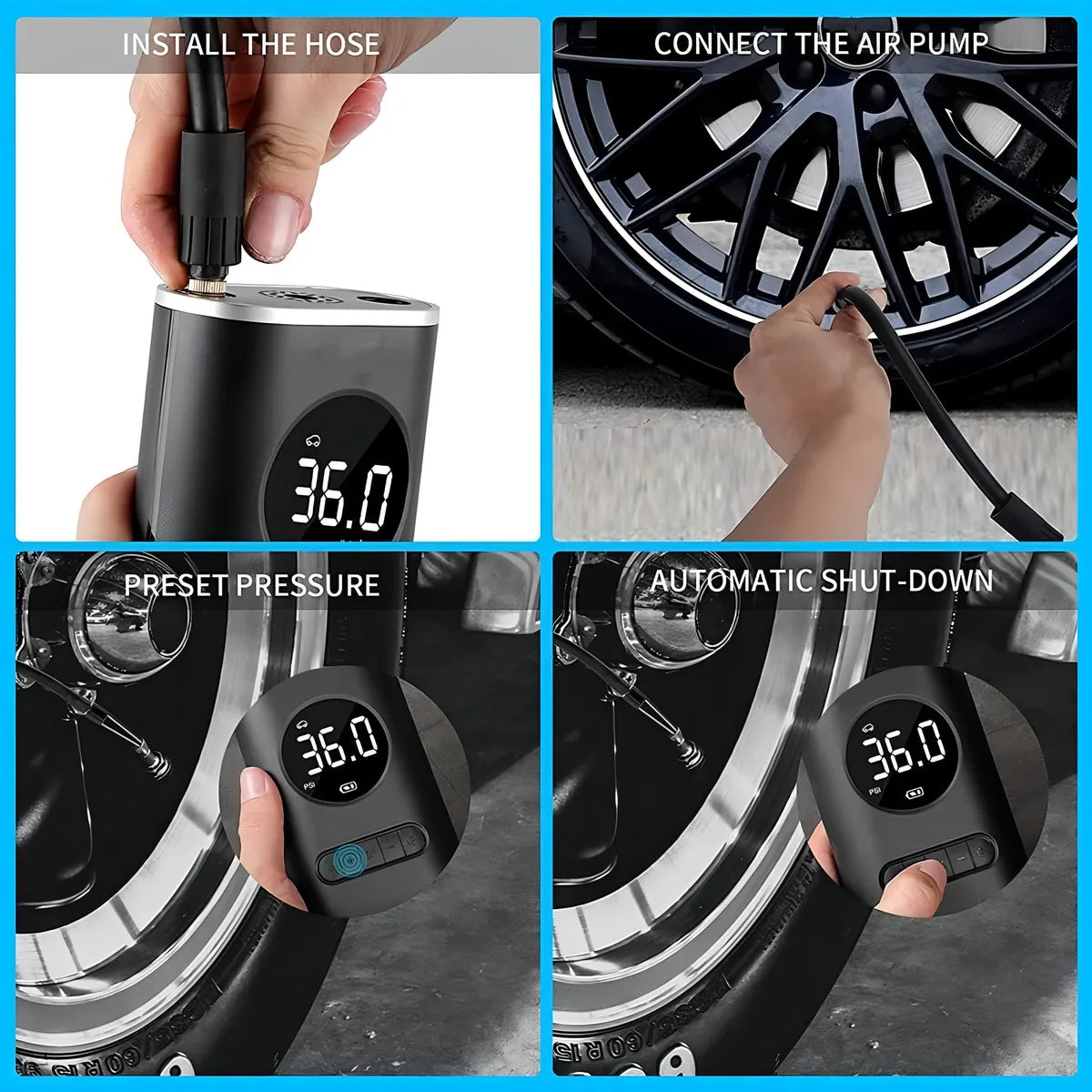 AirPower 150 – Compresor Portátil 150PSI